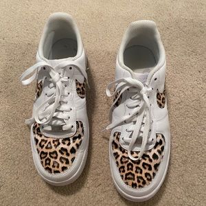 Drip Creations Nike AF1s - Leopard
